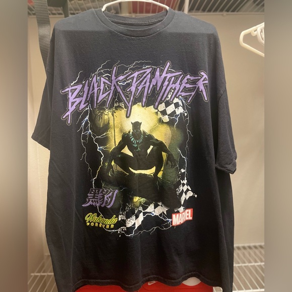 Marvel Other - CMLA Marvel XXL Black Panther Wakanda Forever Graphic T-Shirt